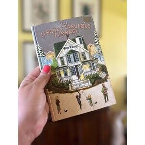 Finches Fabulous Furnace Roger Drury Vintage 1971 Weekly Reader Hardcover